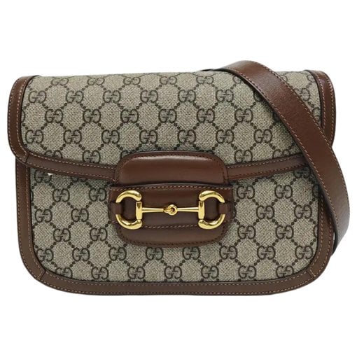 Handle Horsebit 1955 leather crossbody bag