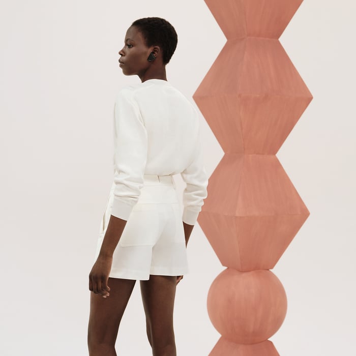 Blanc Naturel Shorts