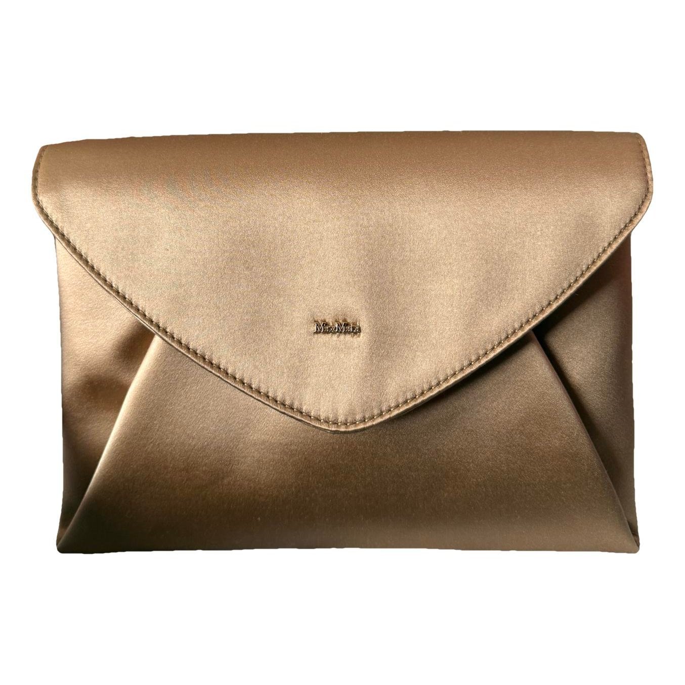 Max Mara Max Mara Atelier silk clutch bag