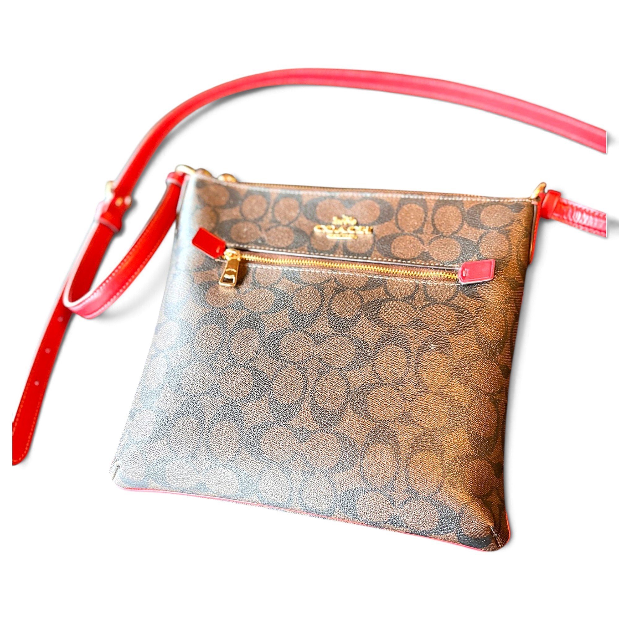 Leather crossbody bag