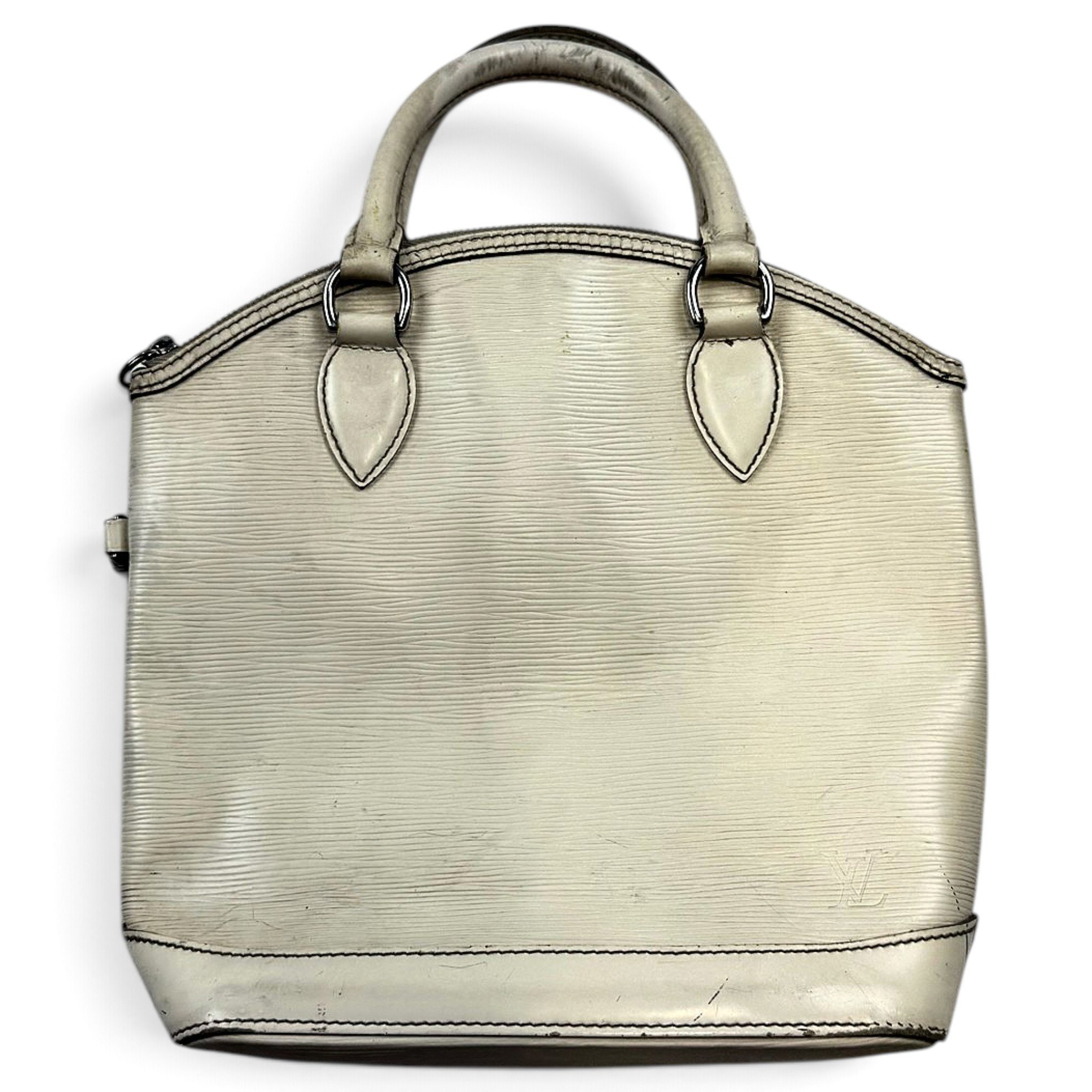 Lockit Vertical leather handbag
