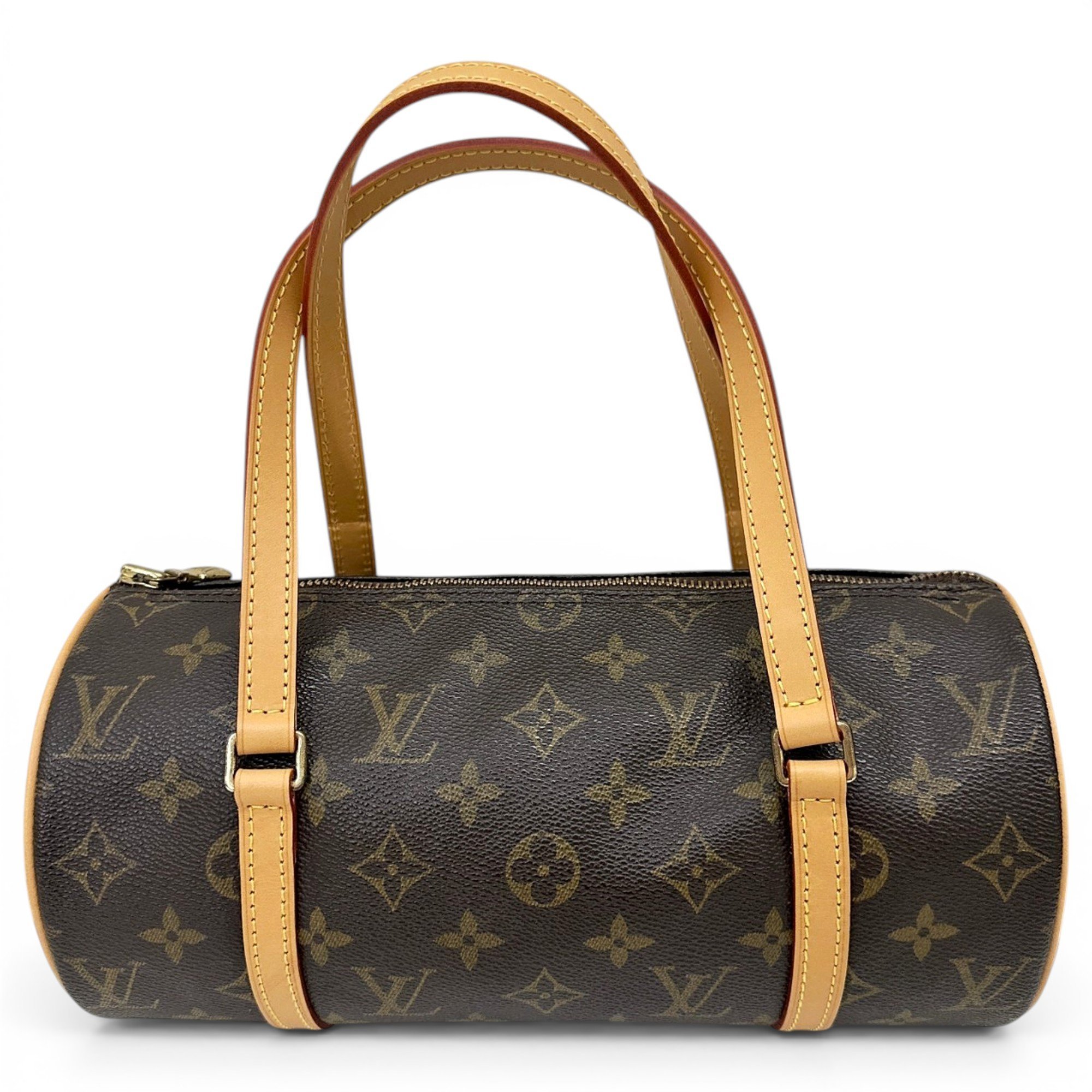 Papillon leather handbag