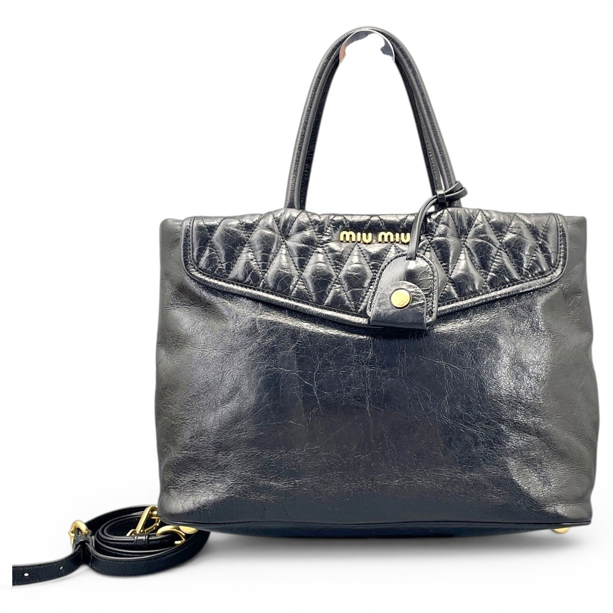 Leather handbag