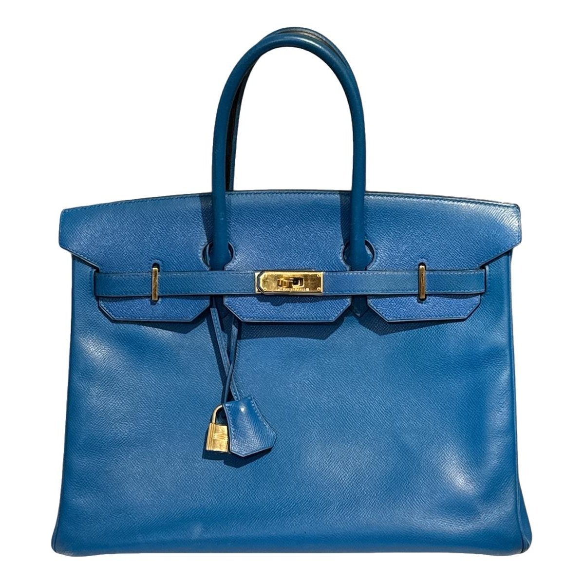Birkin 35 leather handbag