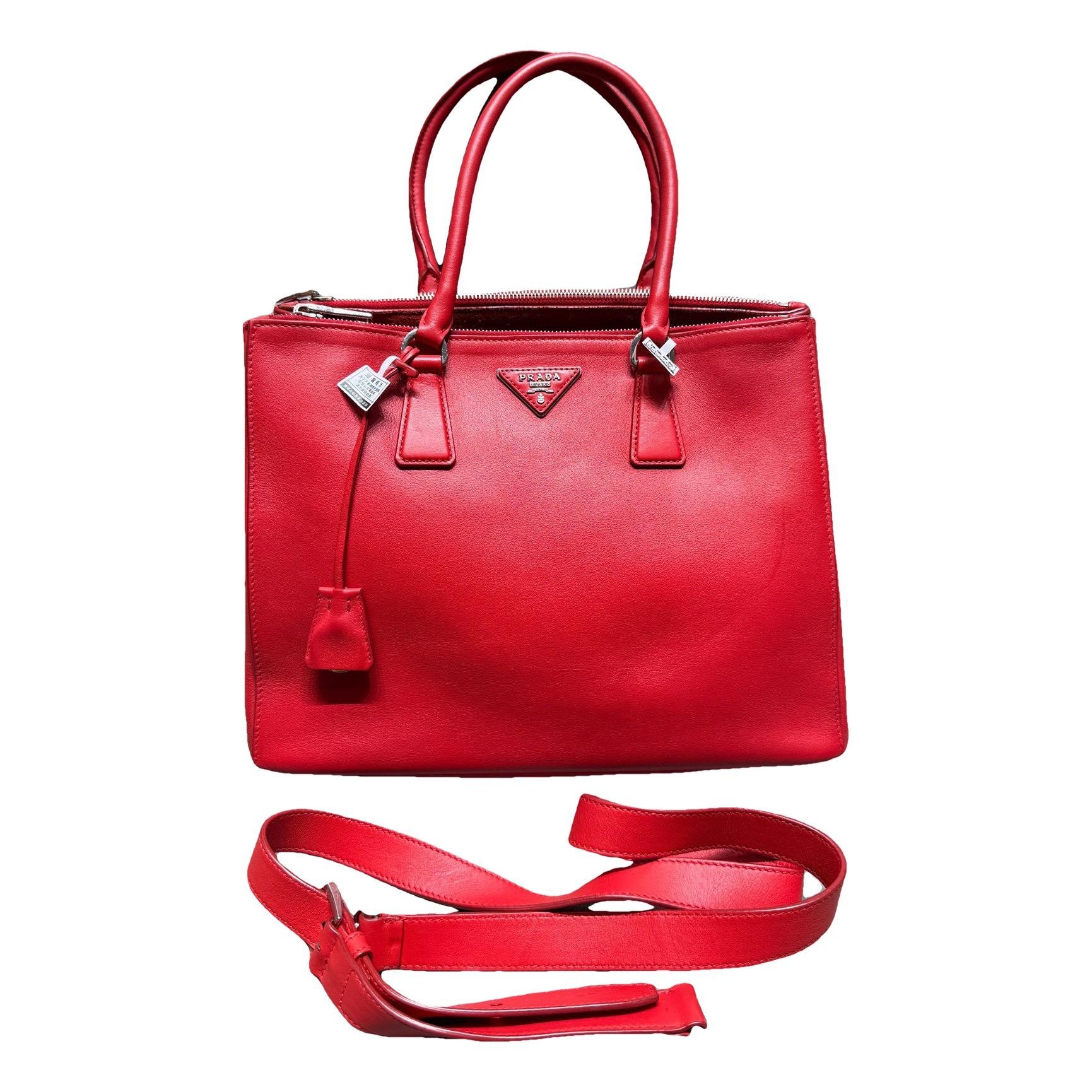 Galleria leather handbag