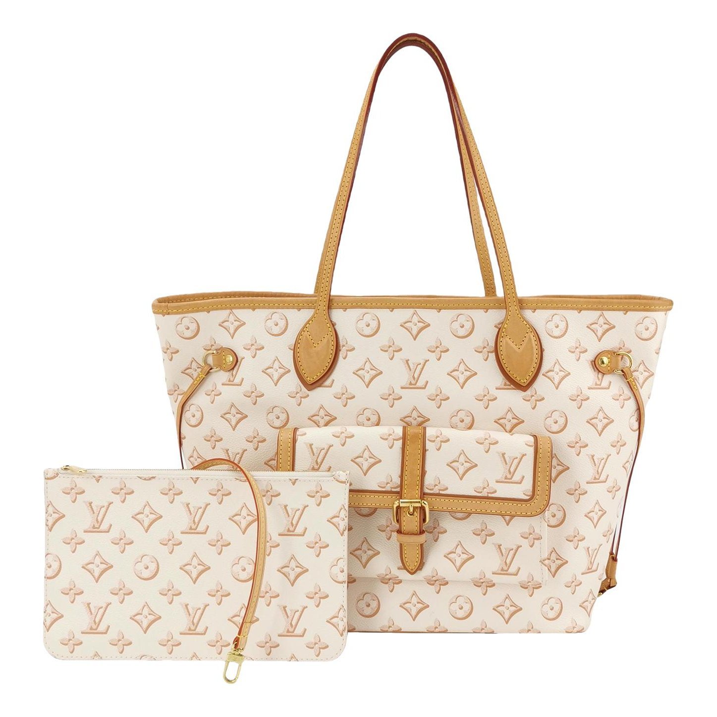 Neverfull leather handbag