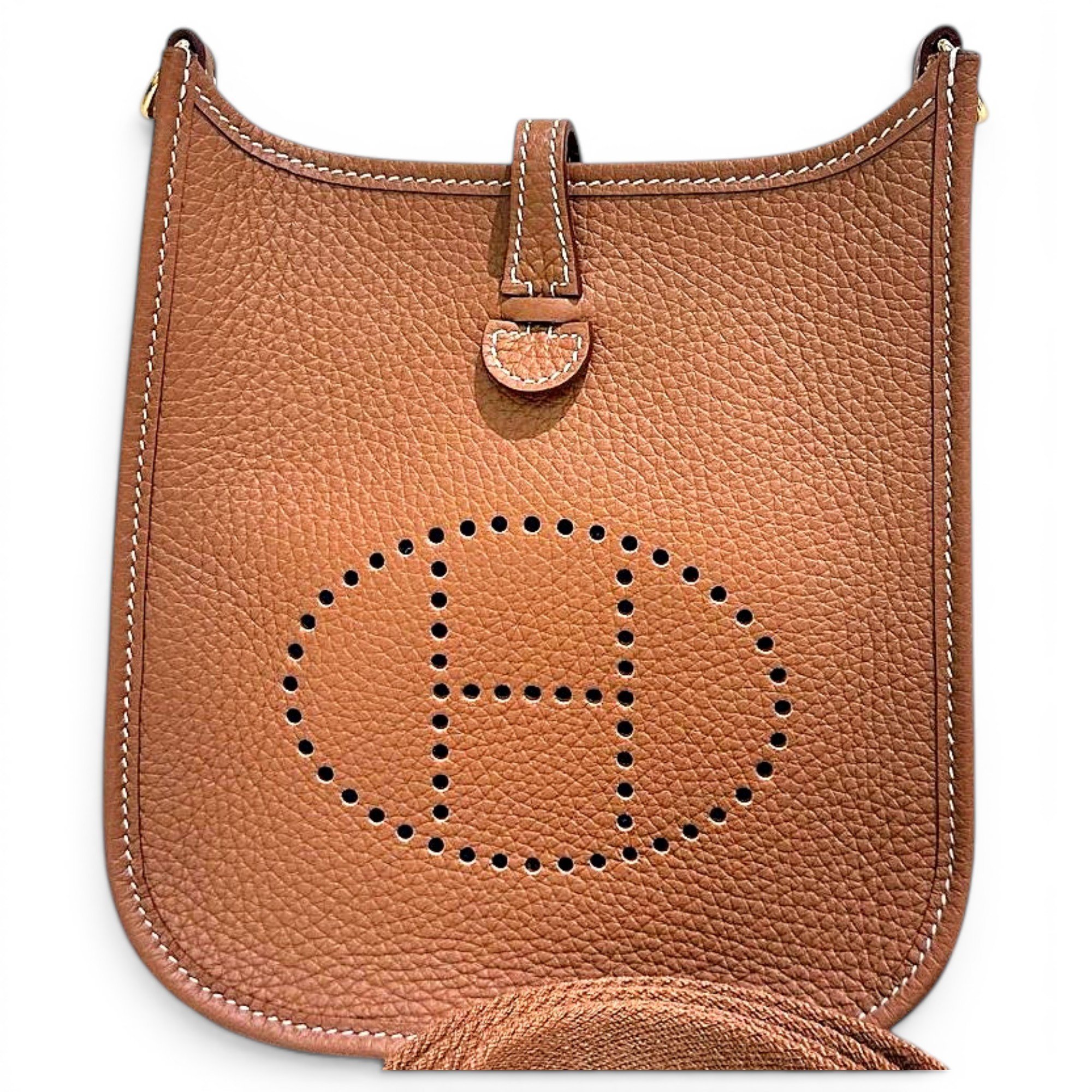 Evelyne leather crossbody bag