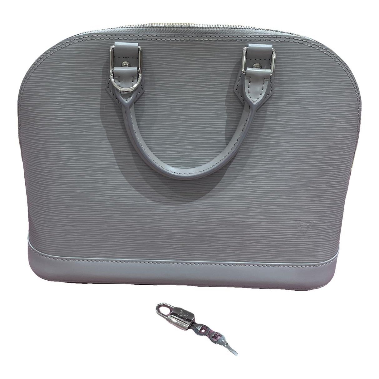 Alma leather handbag