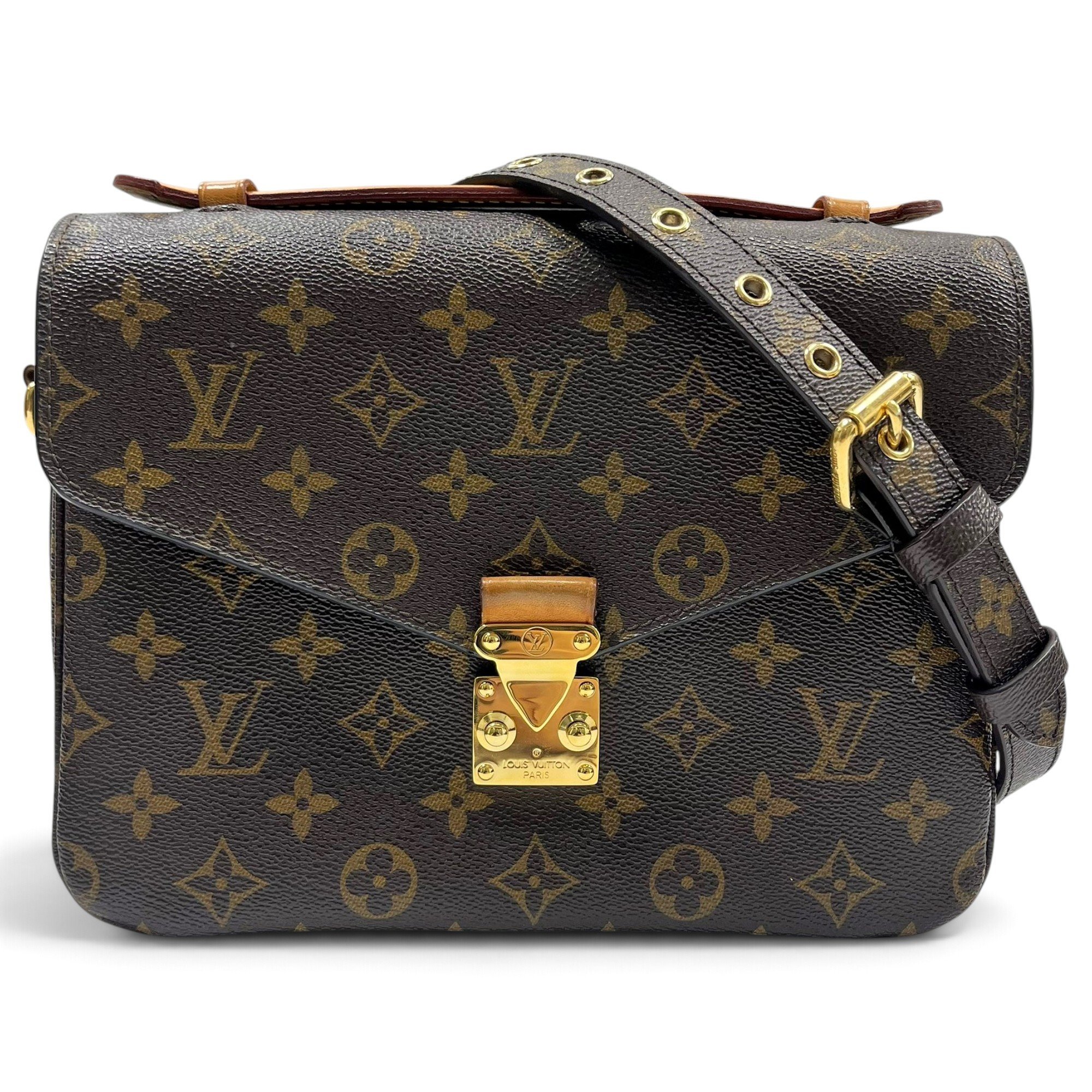 Metis leather handbag