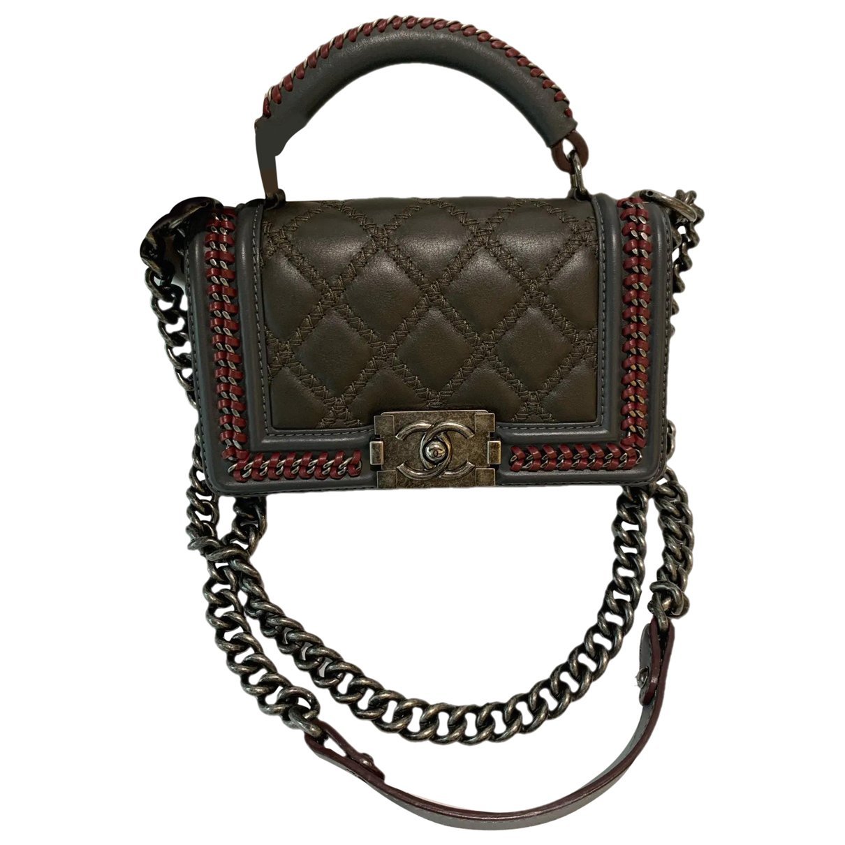 Boy leather handbag
