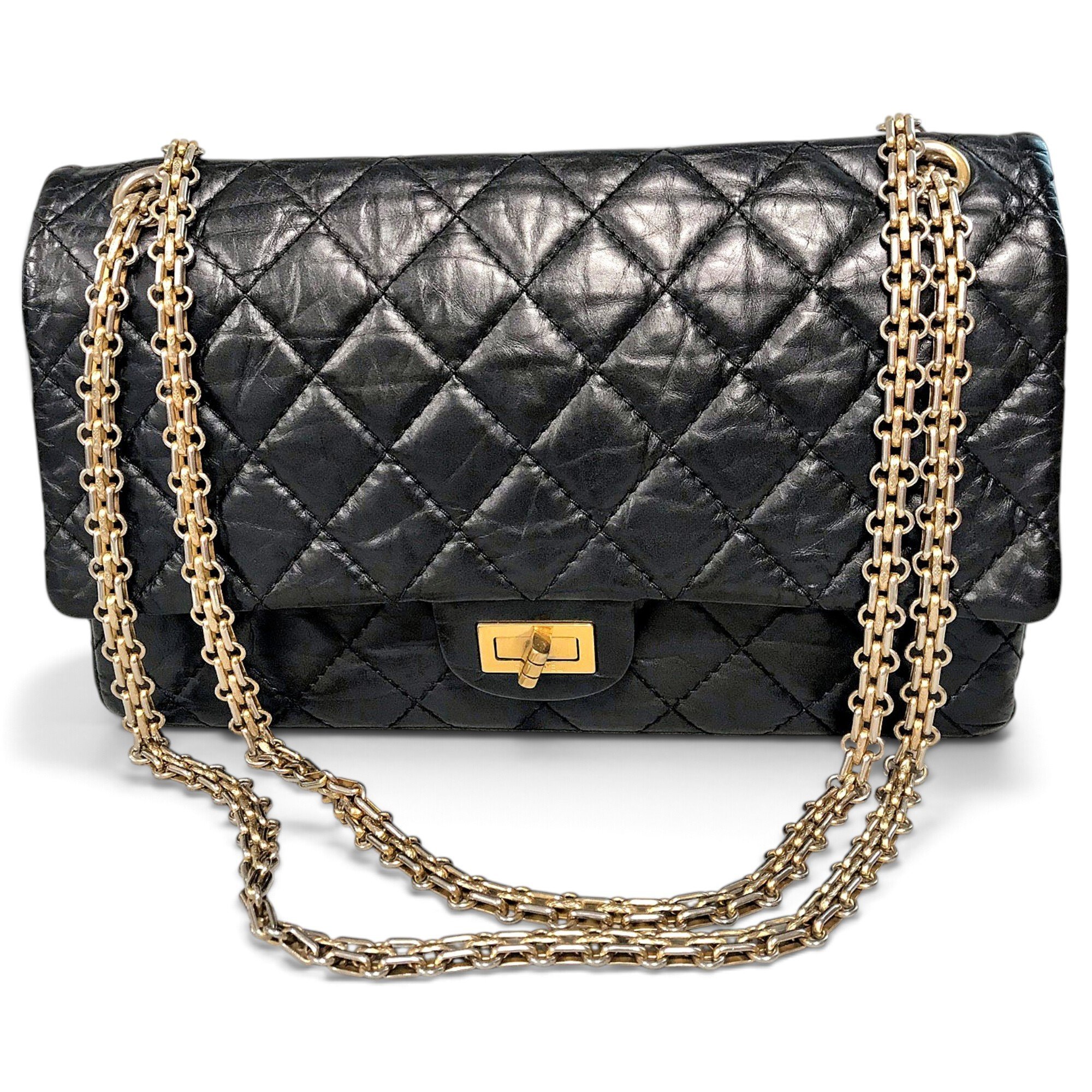 2.55 leather handbag
