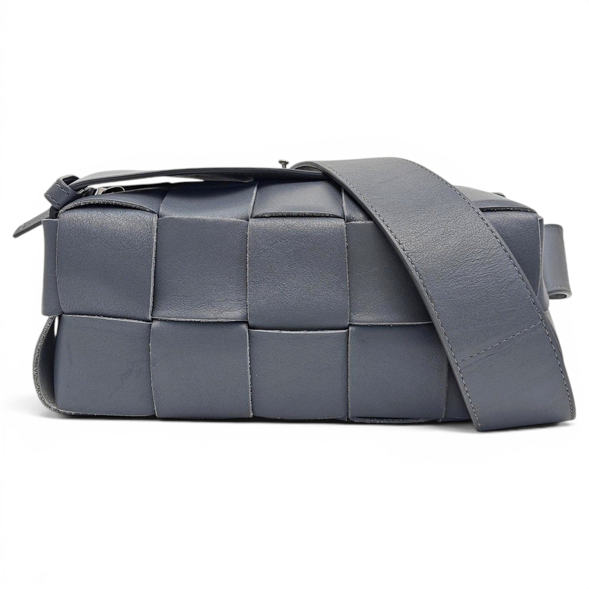 Brick Cassette leather handbag