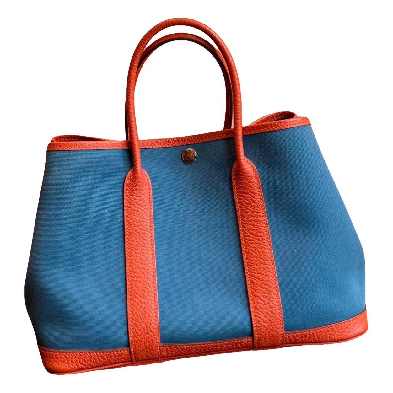 Hermes Garden Party 30 Handbag Orange