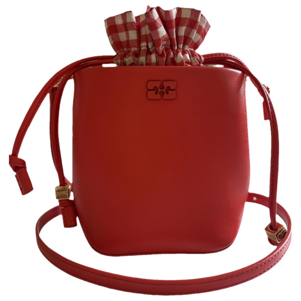 Bou Bucket leather crossbody bag