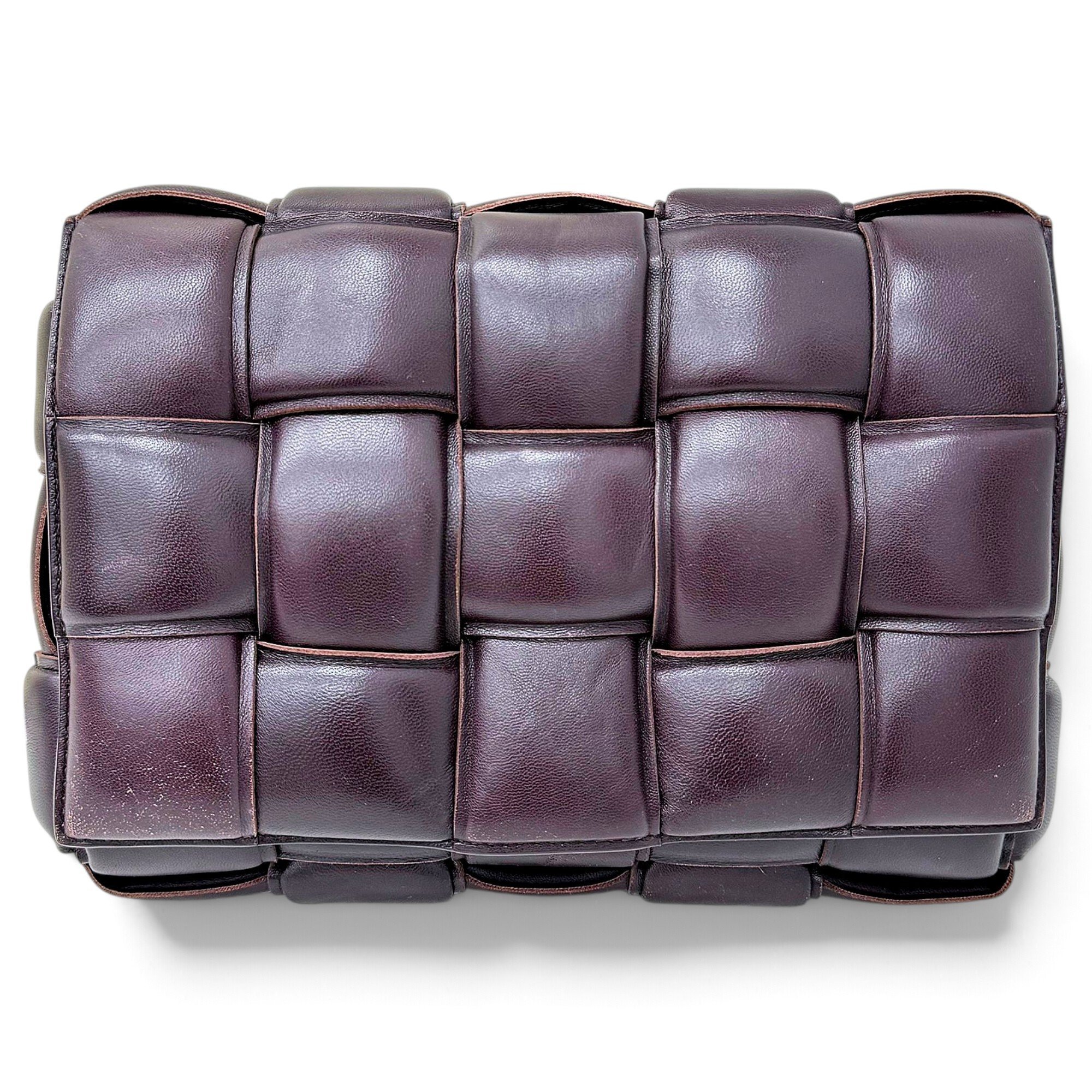 Cassette Padded leather handbag
