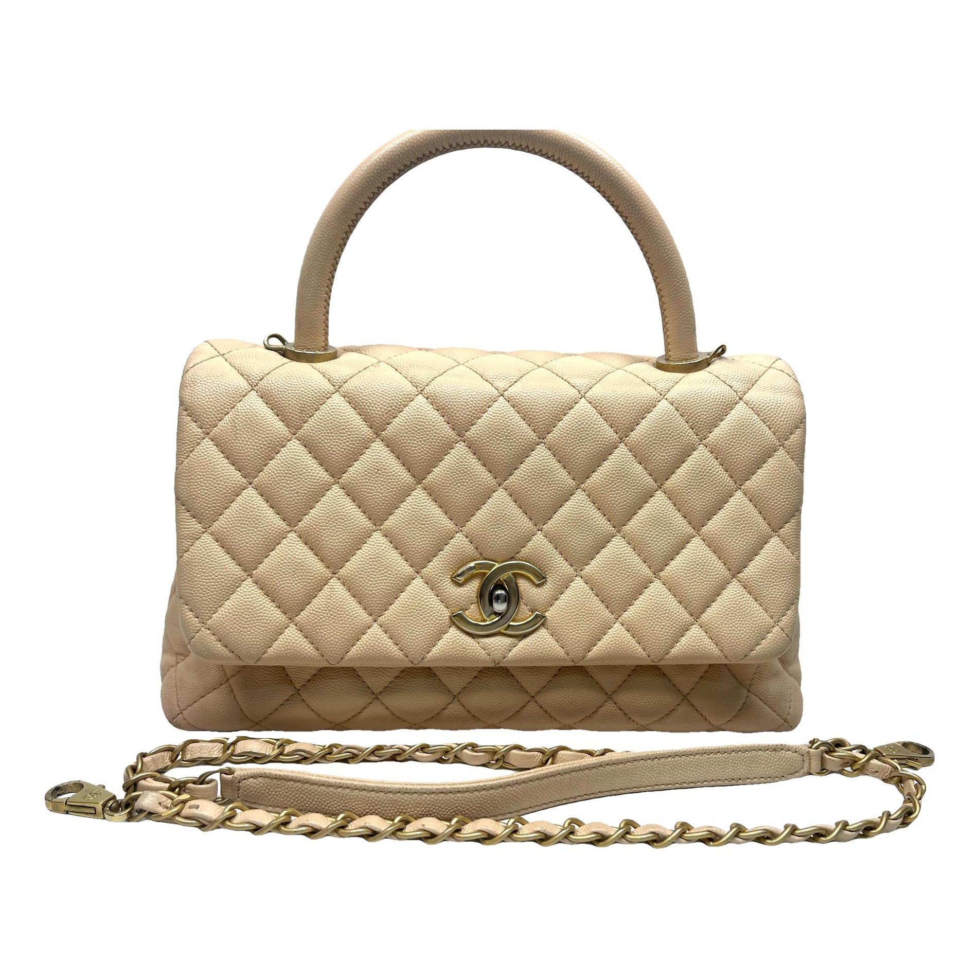 Coco Handle leather handbag
