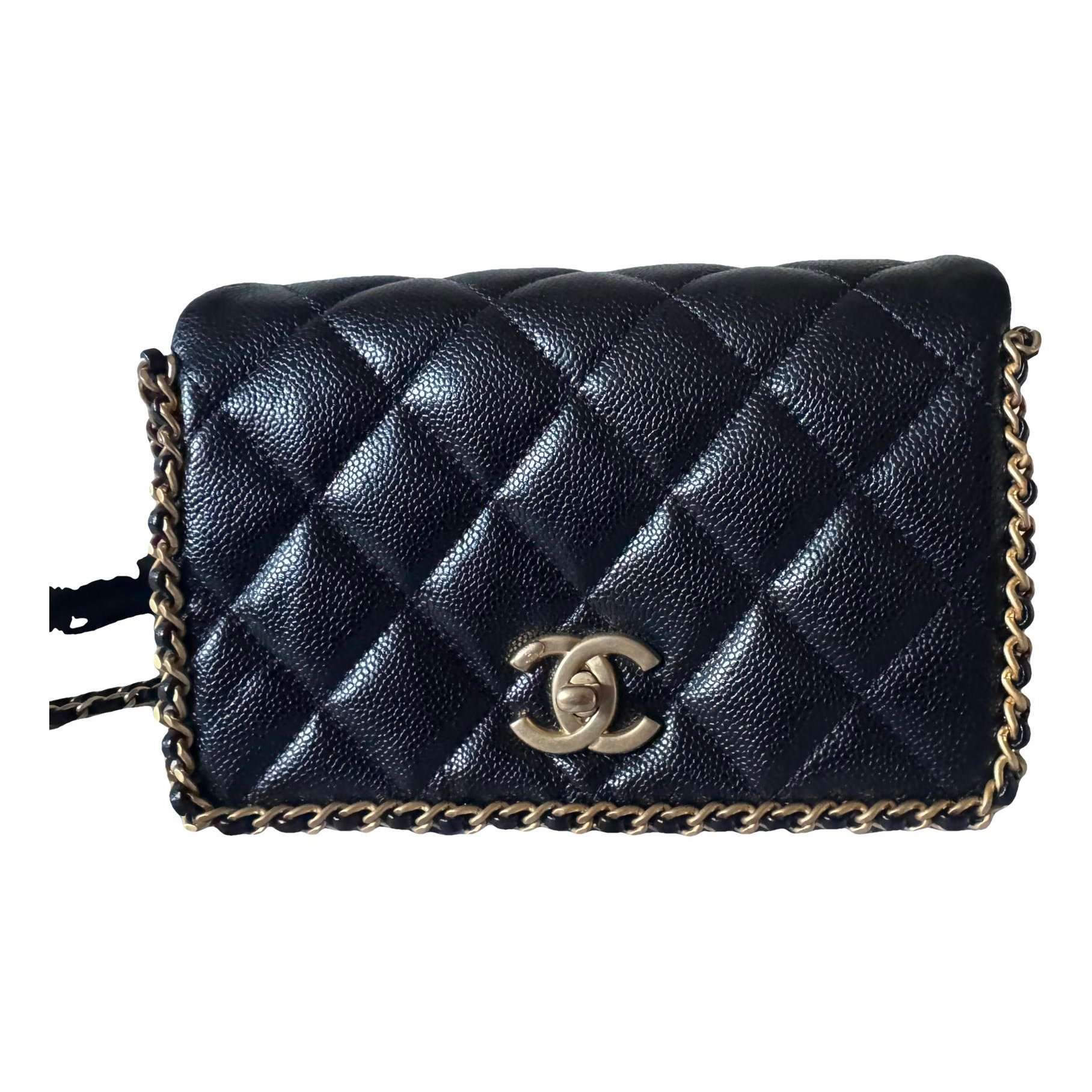 Chain Around leather bag