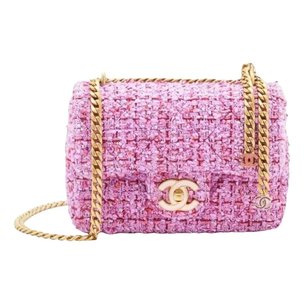 Tweed crossbody bag