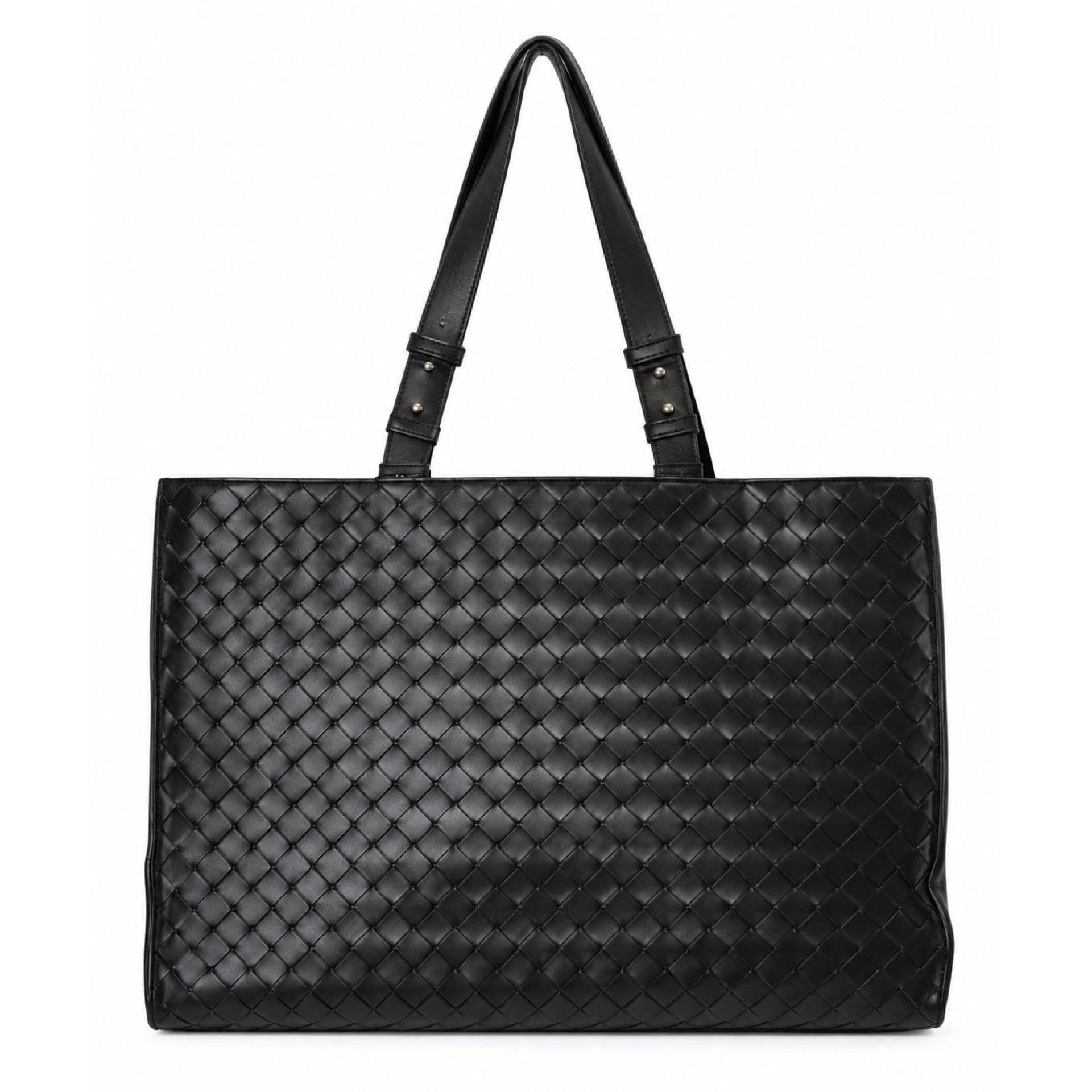 Leather tote