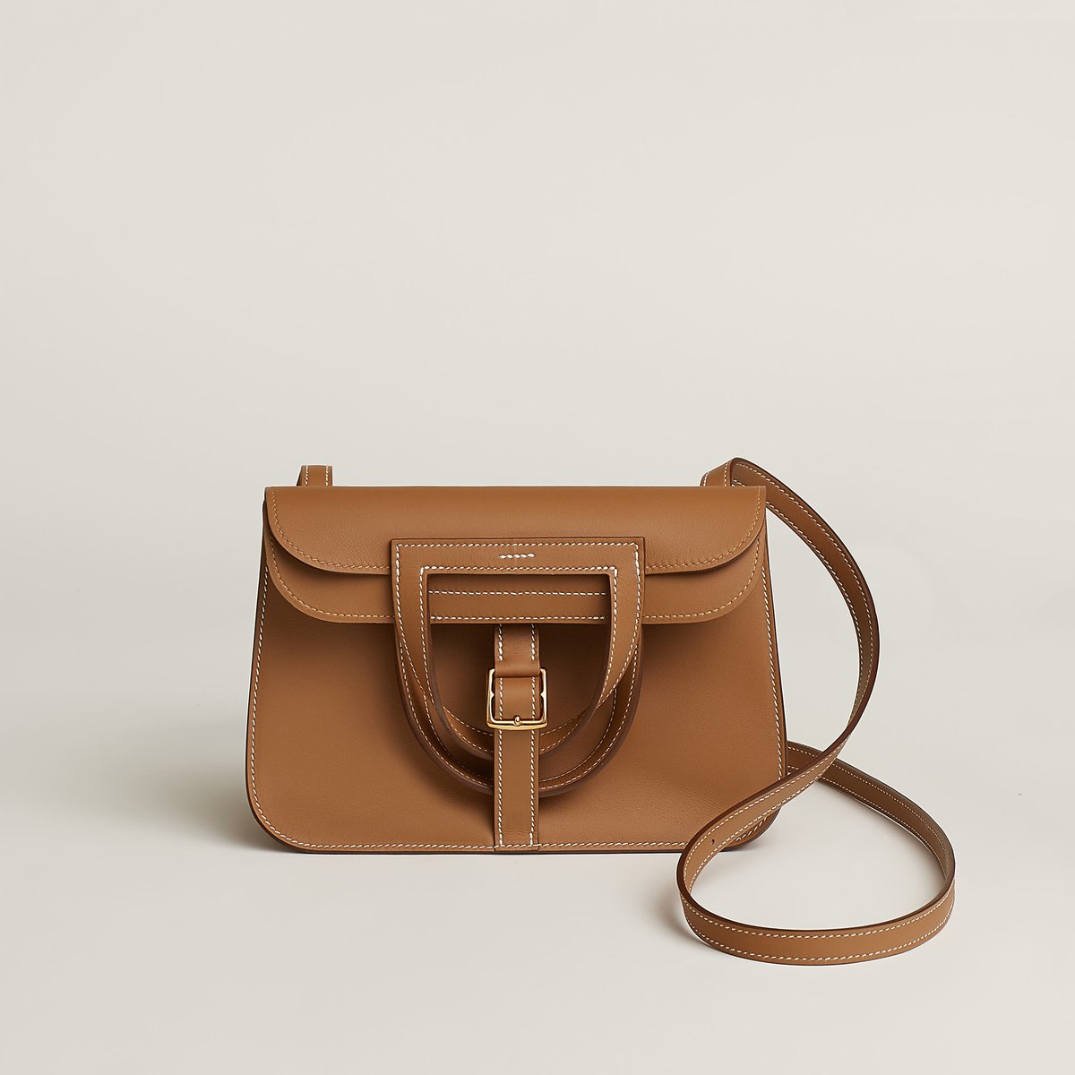 Hermès Halzan in Gold