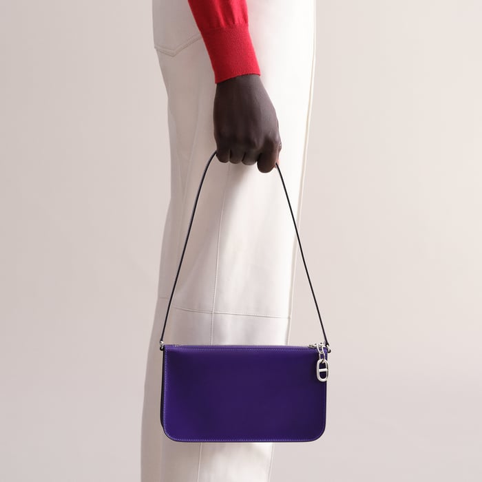 Purple Zipengo Chaine d'Ancre to Go Pouch