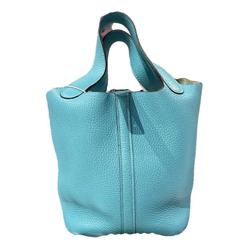 Picotin leather handbag