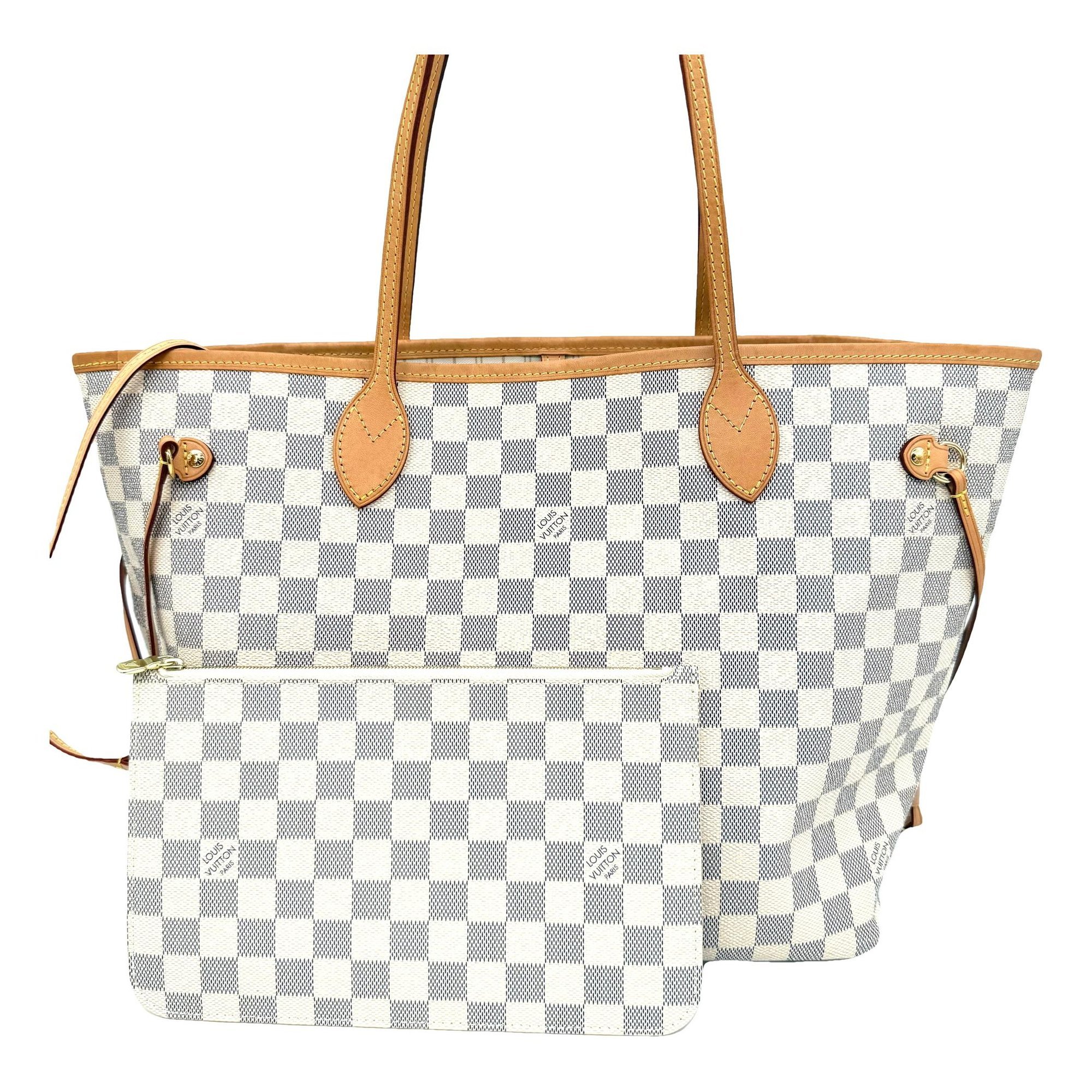 Neverfull leather tote