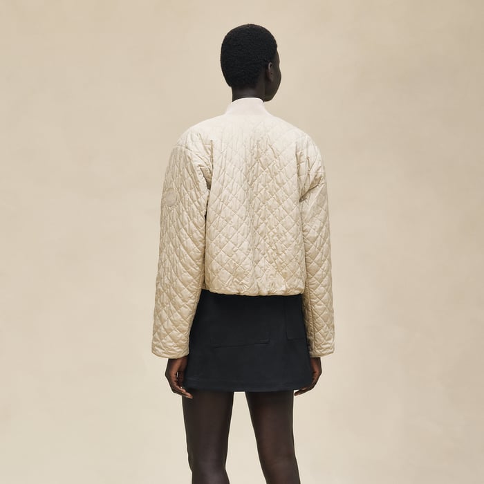Beige Pierre d'Istrie "Cahier Du Colporteur" Reversible Jacket