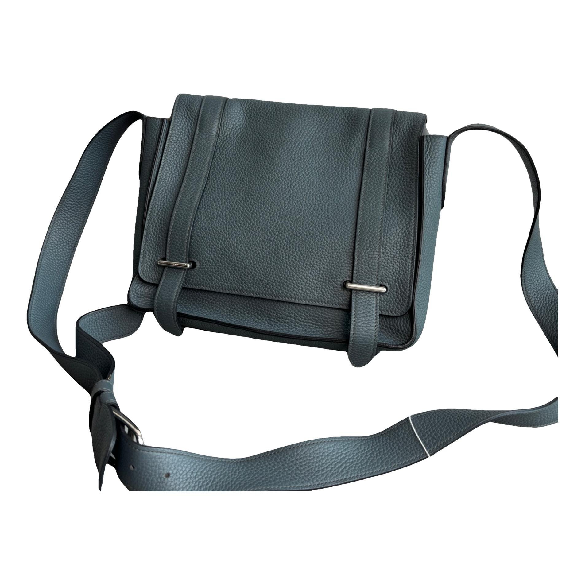 Leather crossbody bag