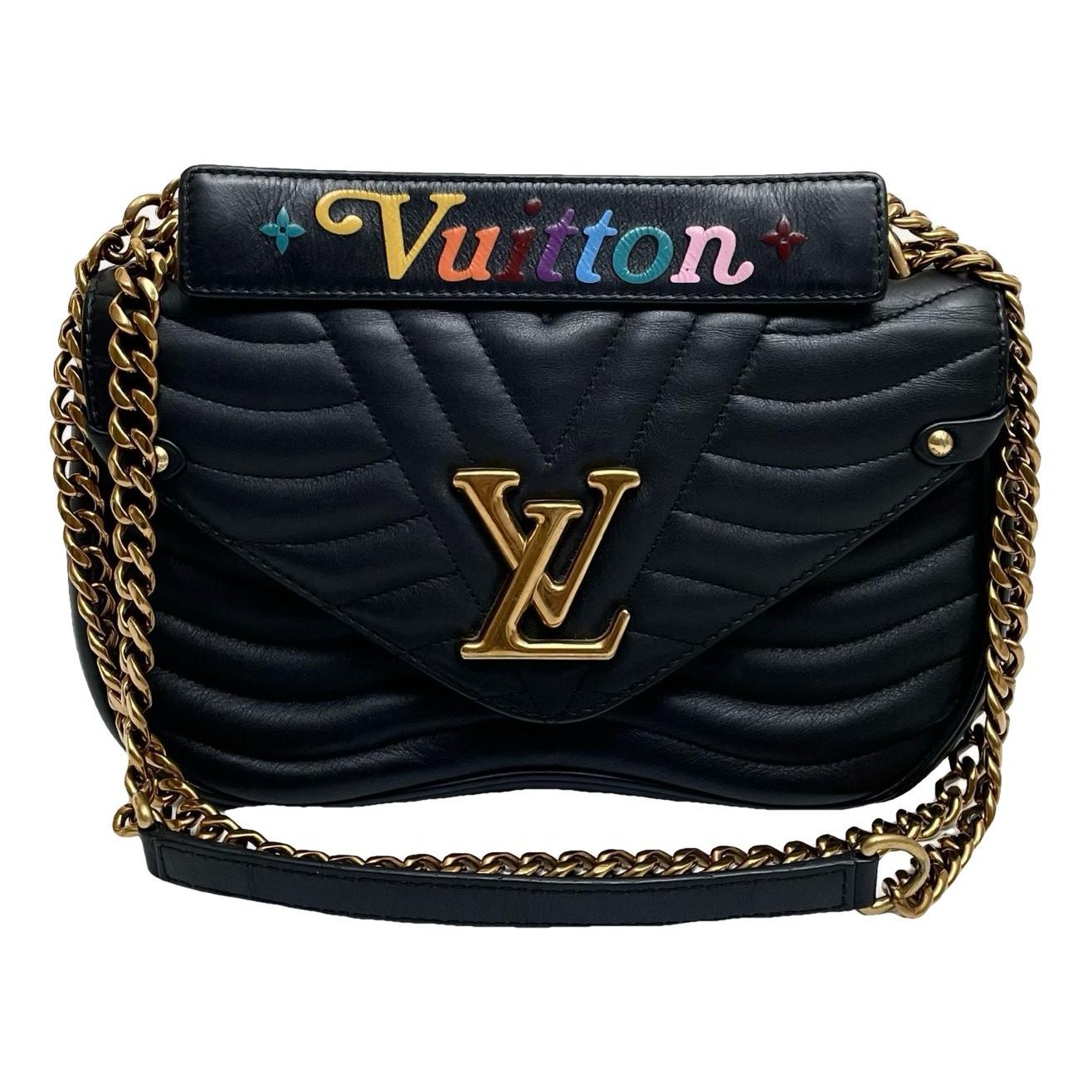 New Wave leather handbag