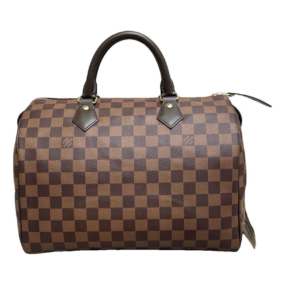Speedy leather handbag
