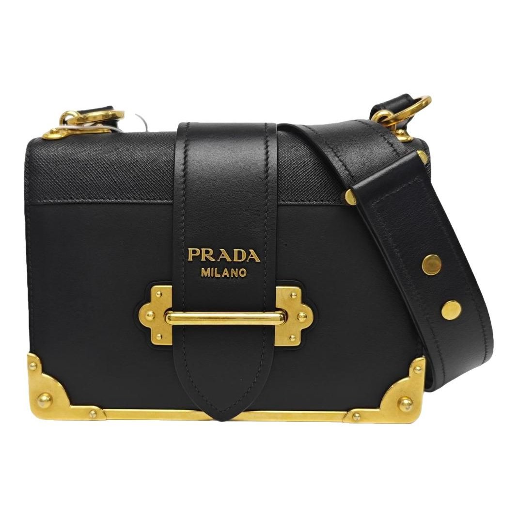 Cahier leather crossbody bag