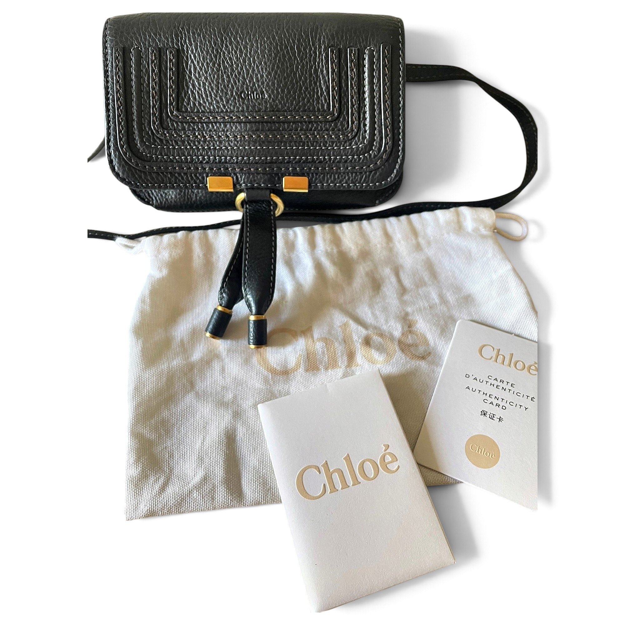 C Belt Bag leather clutch bag