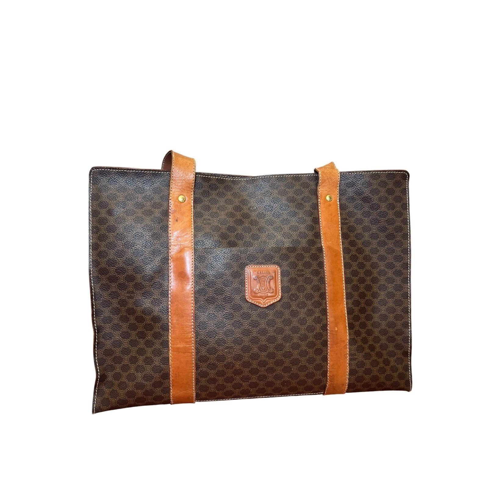 Triomphe leather bag