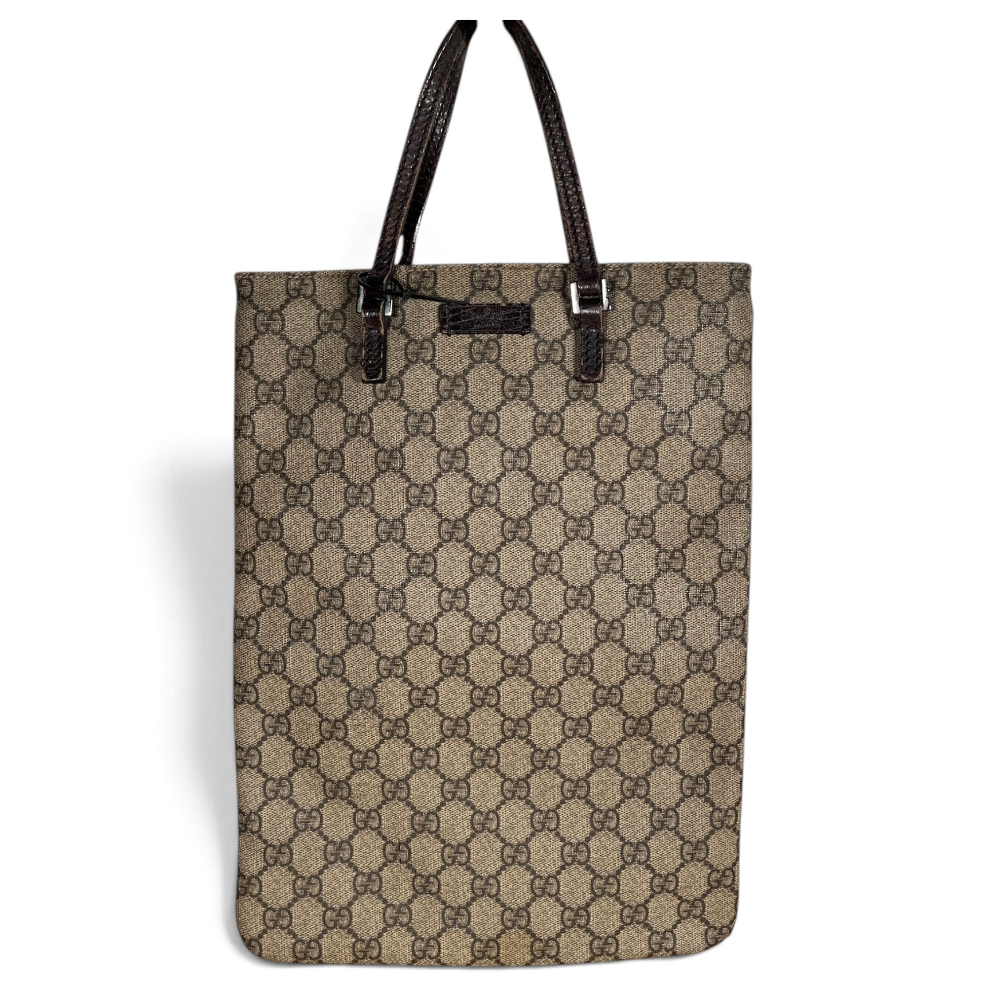 Leather tote