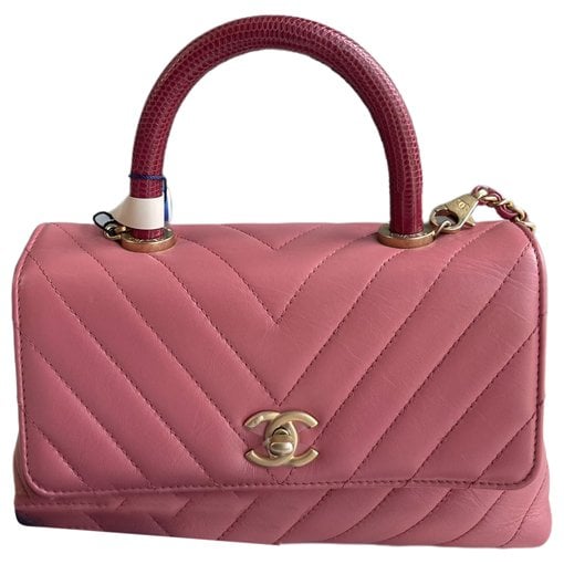Coco Handle leather handbag