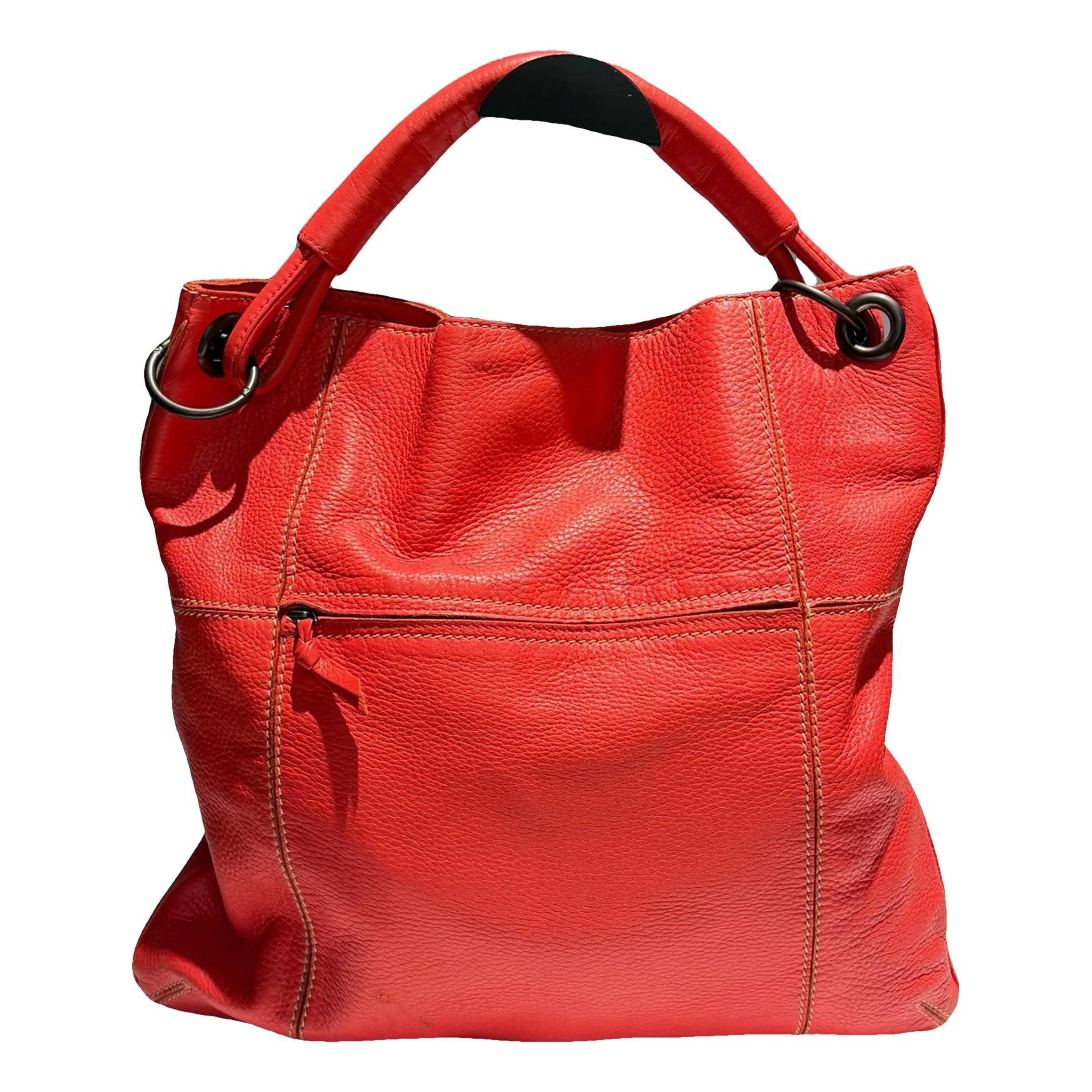 Leather handbag