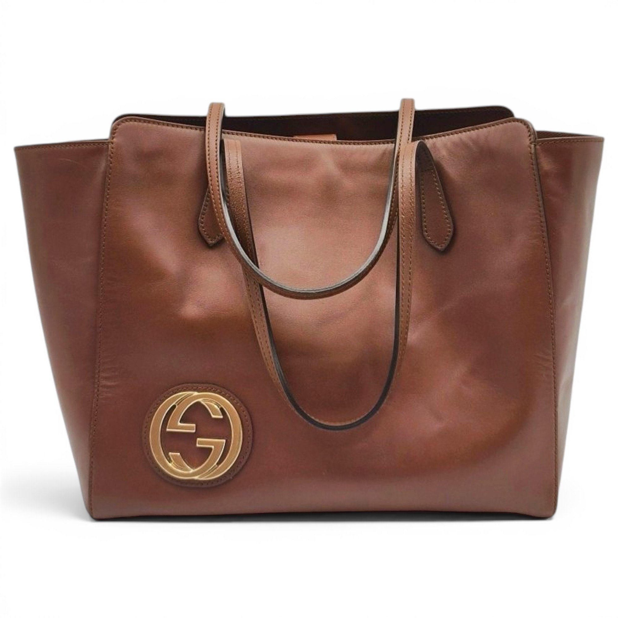 Leather handbag