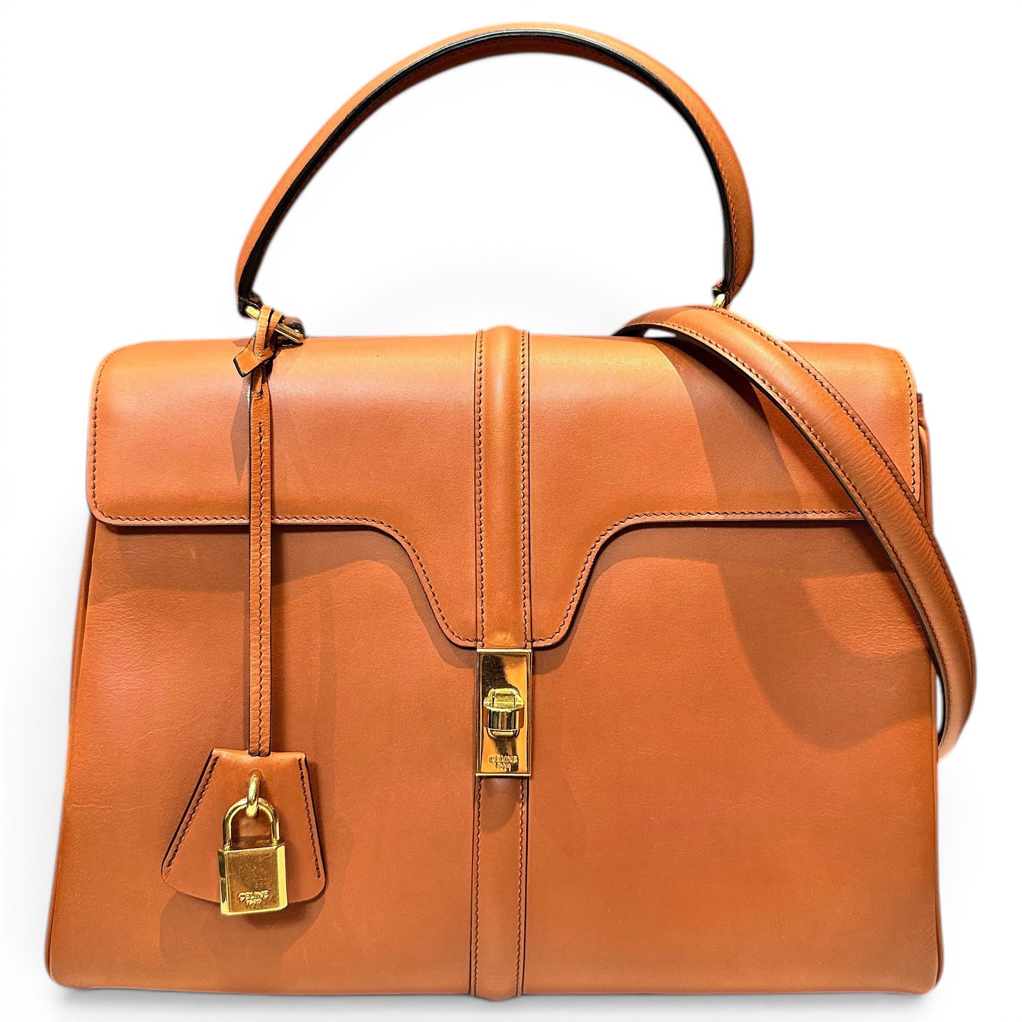 Sac 16 leather handbag