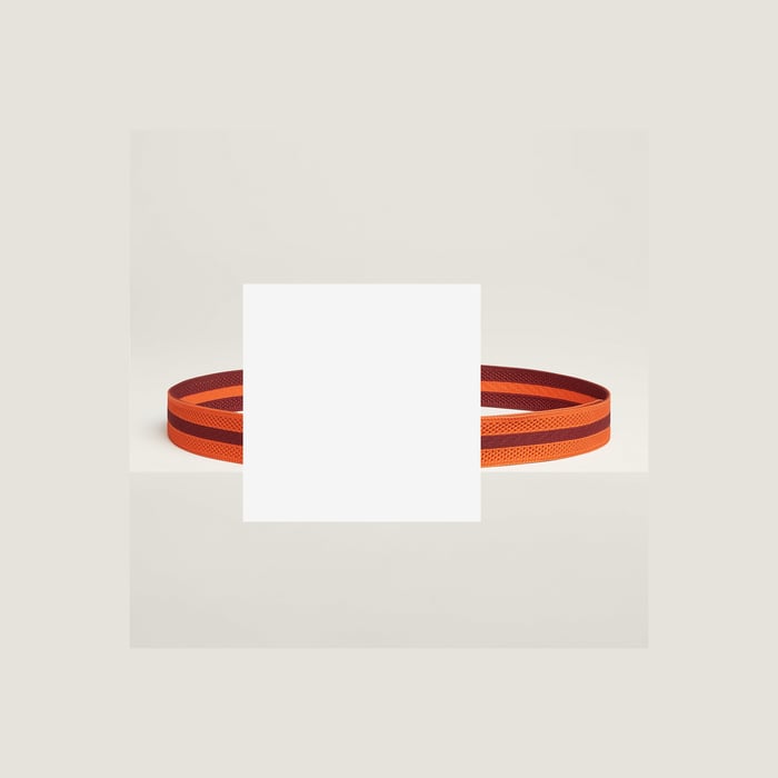 H Guillochee Belt Buckle & Team Band 32 MM