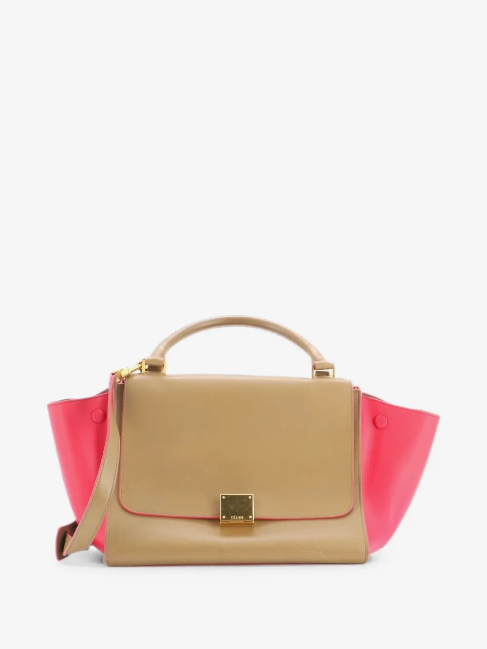 Trapeze Bag Leather Small satchel