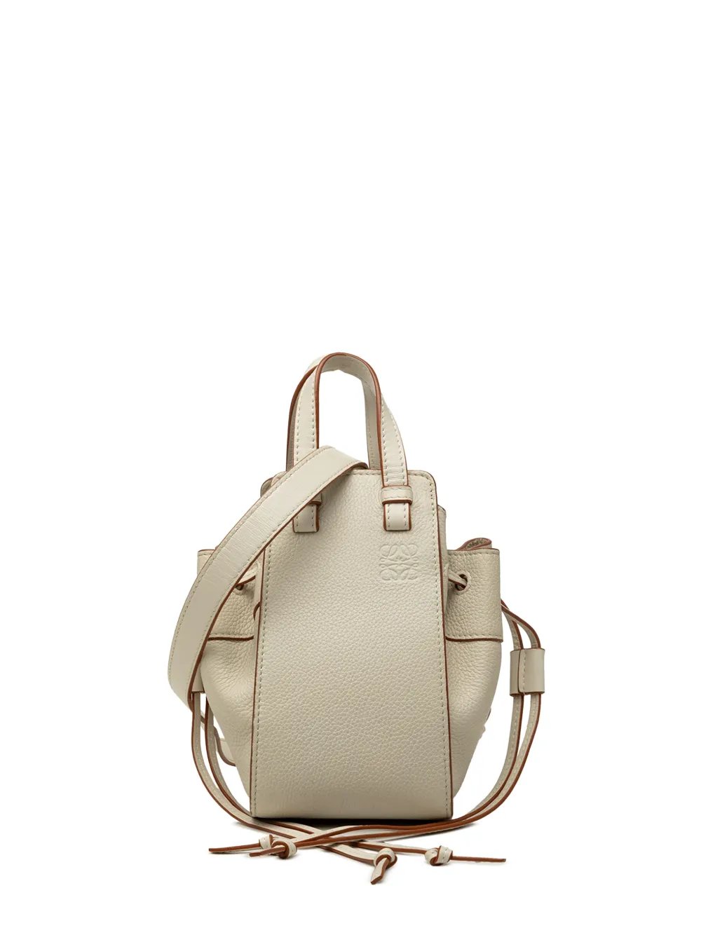2022 Mini Grained Calfskin Hammock Bag satchel