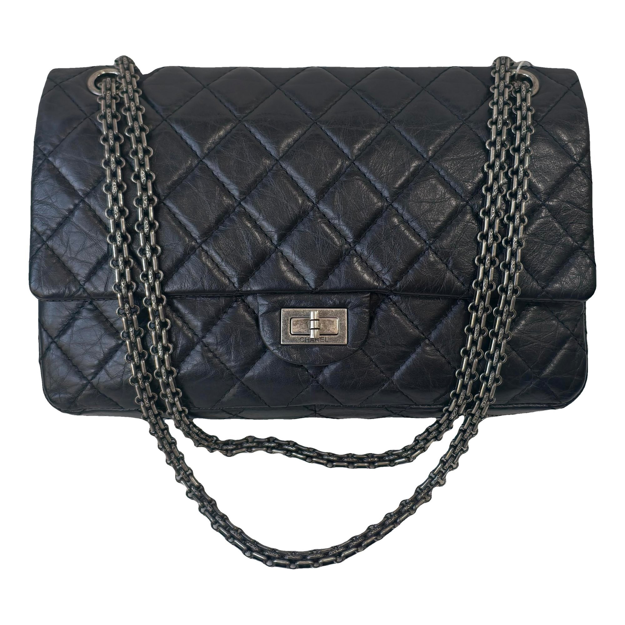 2.55 leather handbag