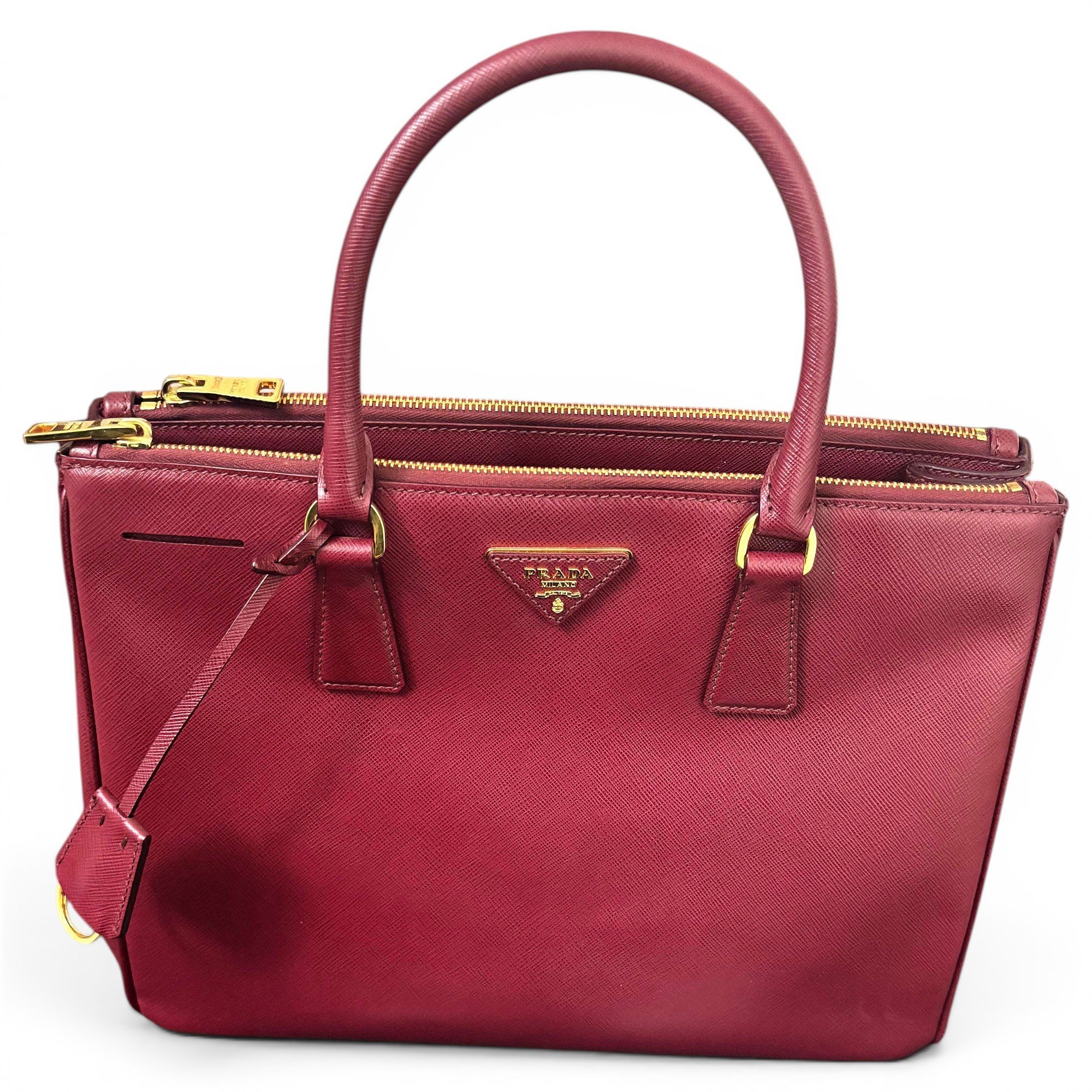 Galleria leather handbag