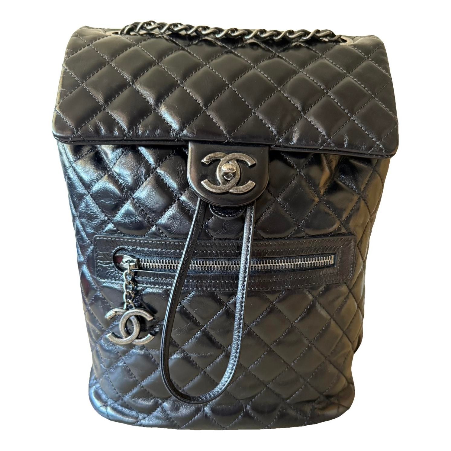 Mountain leather backpack