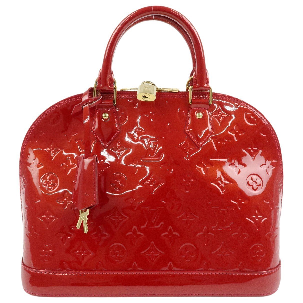 Alma patent leather handbag