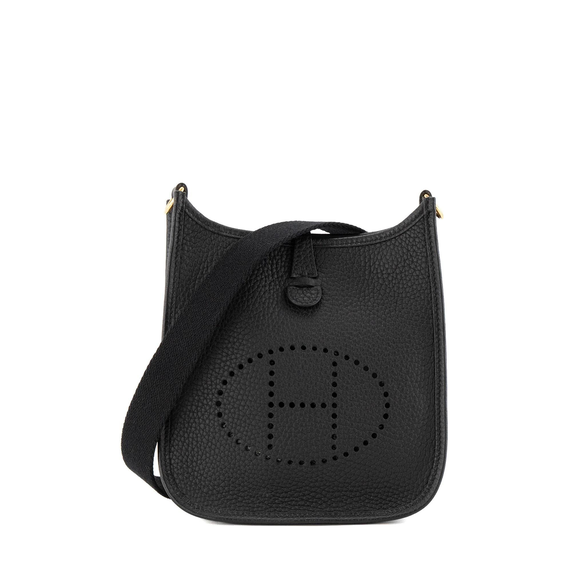 Mini Evelyne leather bag