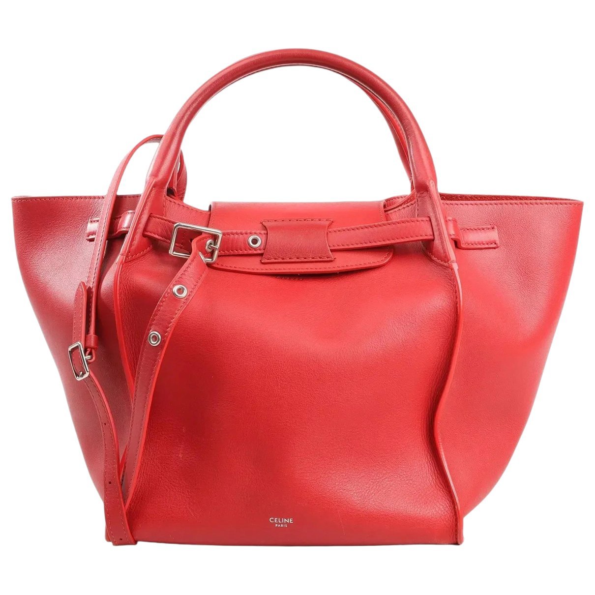 Big Bag leather handbag