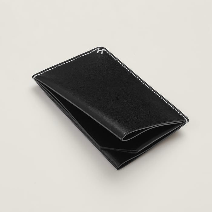 Noir H Sellier Card Holder