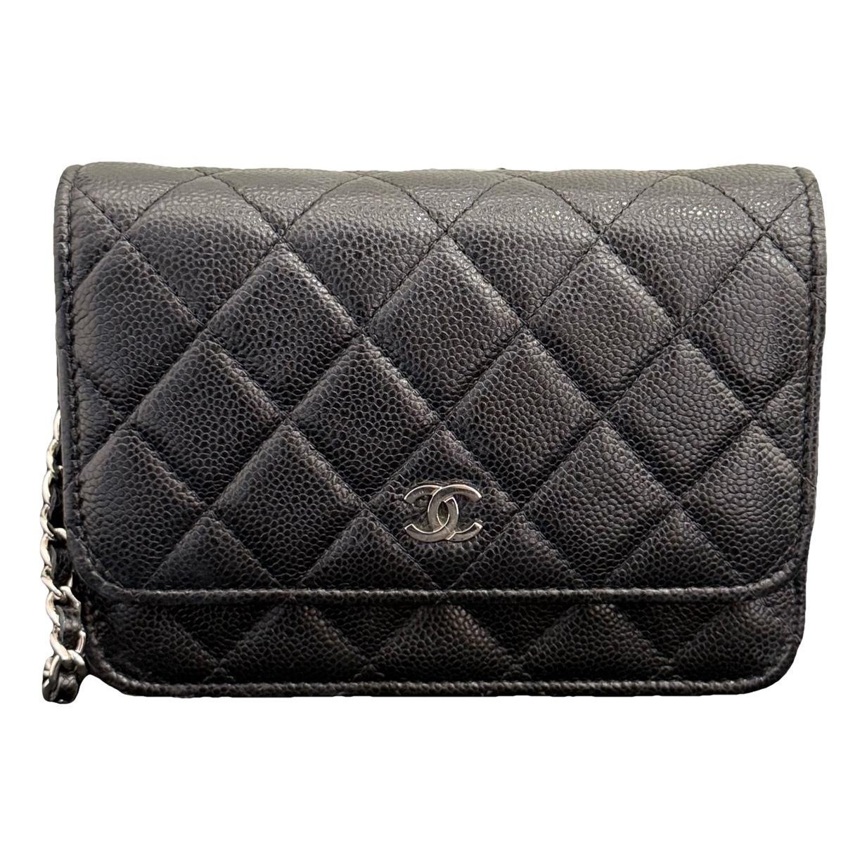 Wallet On Chain Timeless/Classique leather crossbody bag